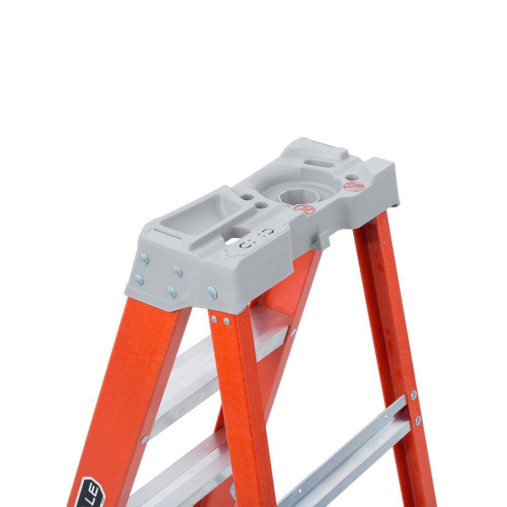 Louisville Ladder 10 ft. Fiberglass Step Ladder with 300 lbs. Load Capacity Type IA Duty Rating FS1510