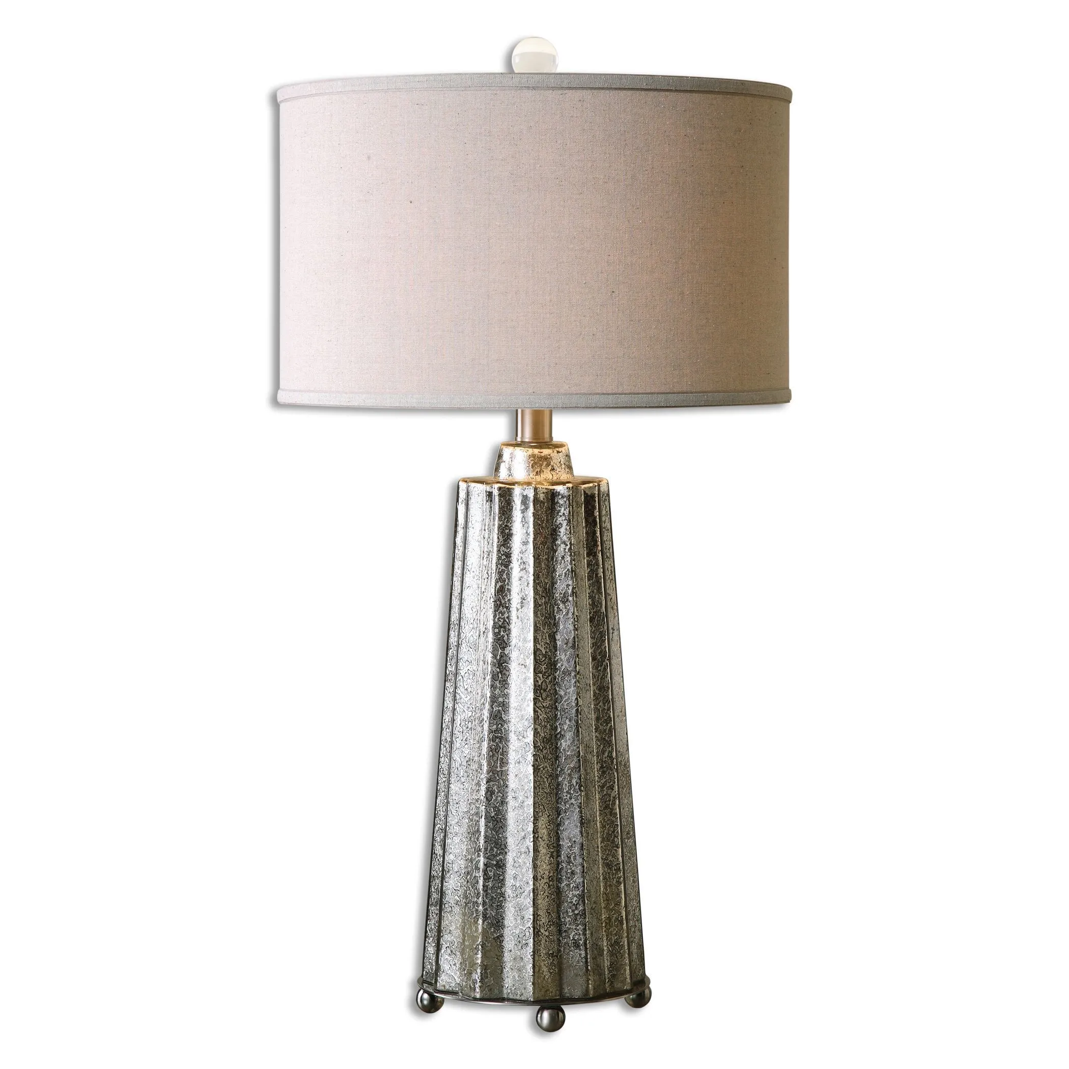 Uttermost Sullivan 1-light Burnished Mercury Table Lamp