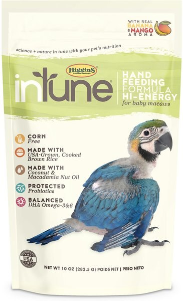 Higgins inTune Hand Feeding Hi-Energy Bird Food