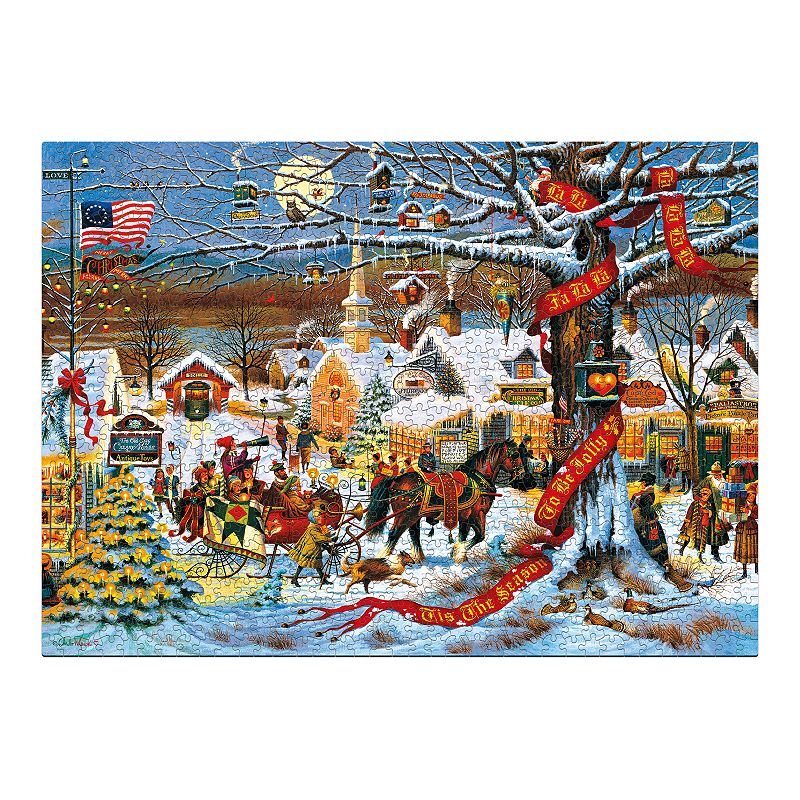 Buffalo Games Charles Wysocki 1000 Piece Holiday Puzzle