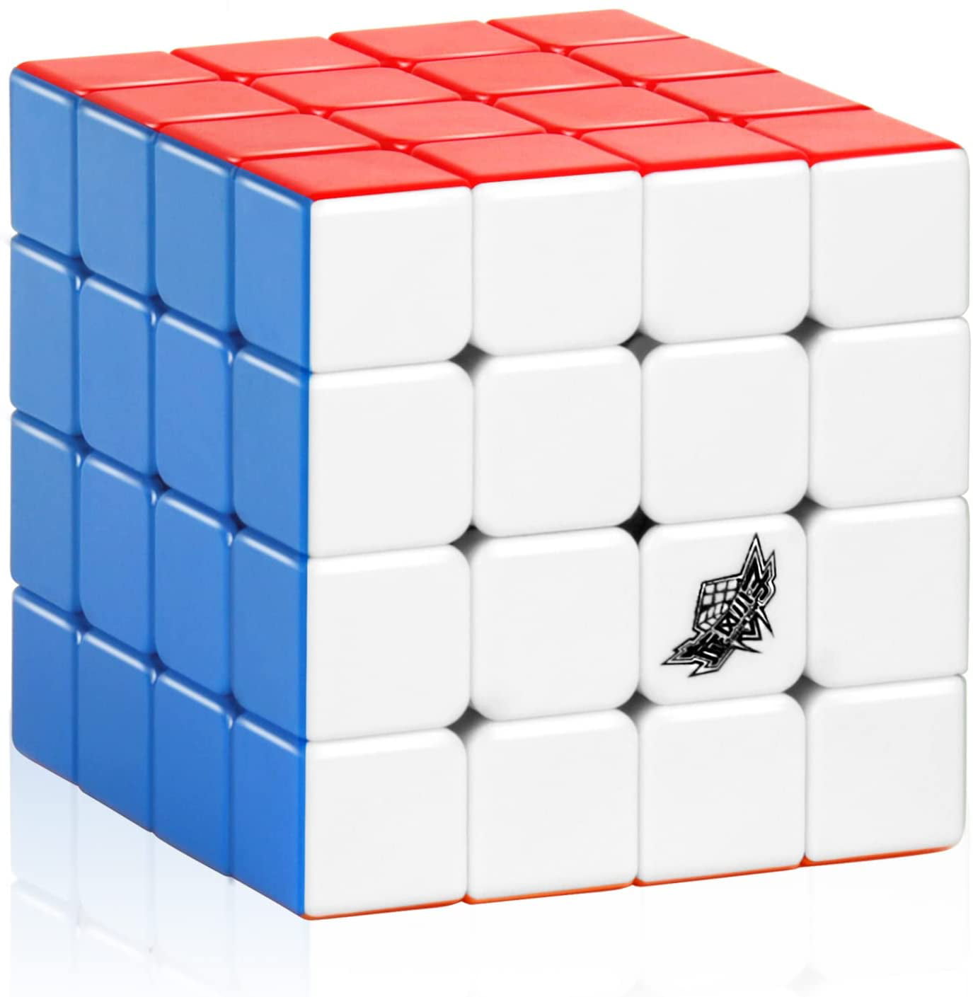 D-FantiX Cyclone Boys 4x4 Speed Cube Stickerless 4 by 4 Magic Cube 4x4x4 Puzzles Toys (60mm)