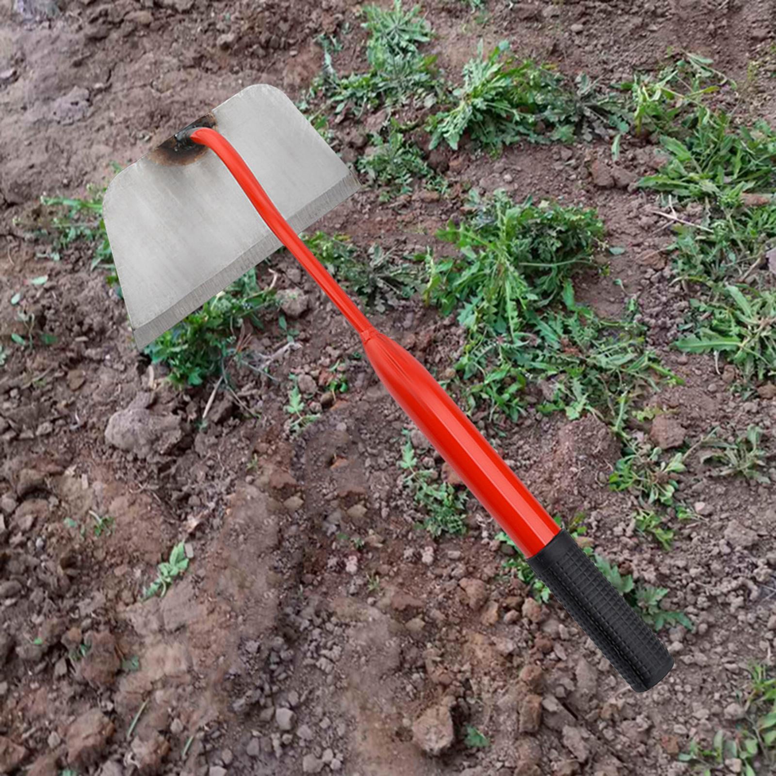 Hoe Hand Weeder Tool Loosening Planting, Cultivator Cultivating Vegetable Plowing Plow, Tilling Gardening Mini Plow Welded Hoe 18cm