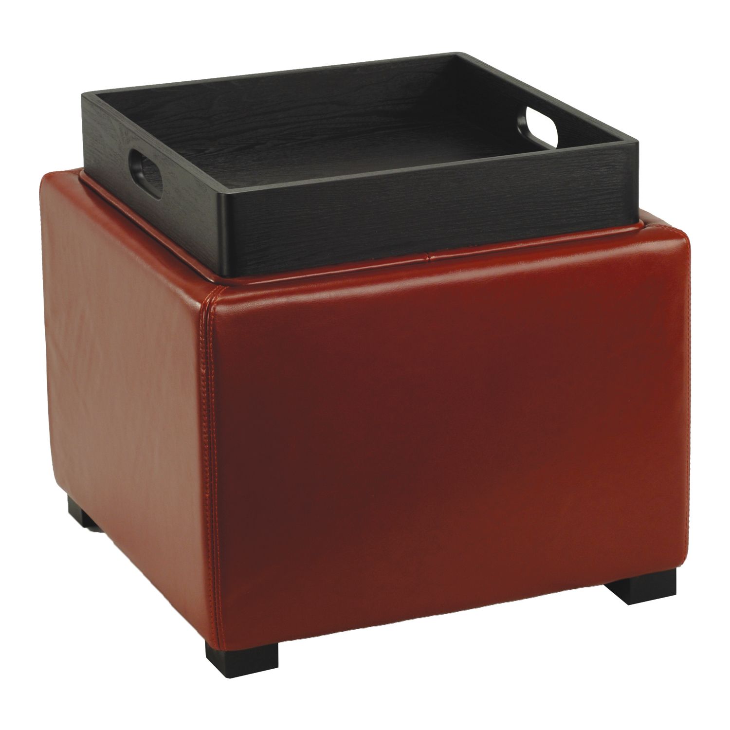 Safavieh Bobbi Tray Storage Ottoman