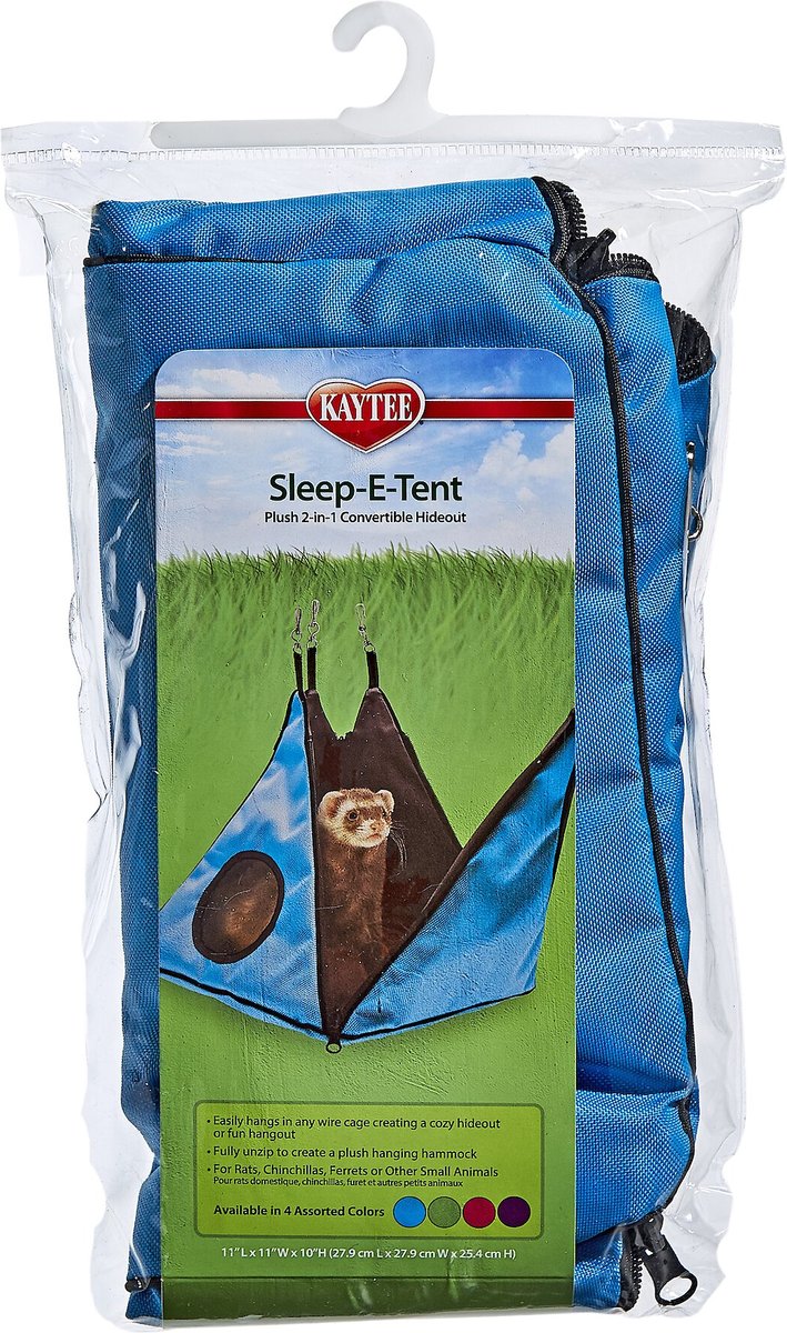 Kaytee Sleep-E-Tent Convertible Small Pet Hideout