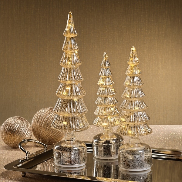 Merrigan Rotating LED Holiday Tabletop Tree