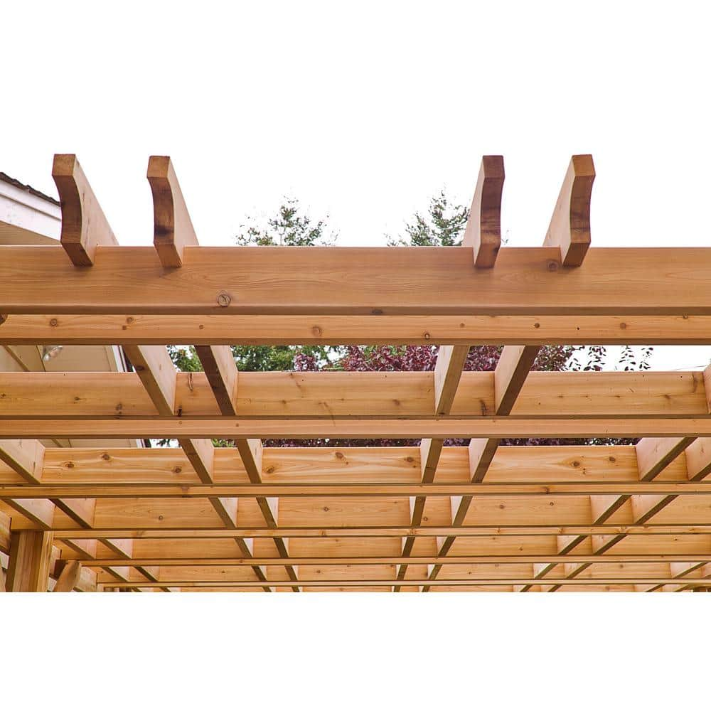 Outdoor Living Today Breeze 12 ft. x 20 ft. Cedar Pergola BZ1220