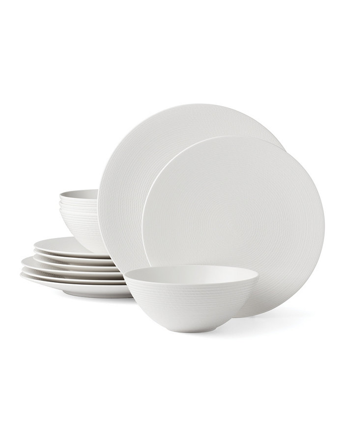 Lenox LX Collective Dinnerware 12-Piece Set Service for 4