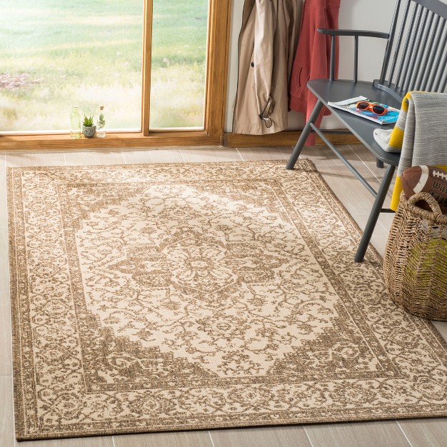 Linden Lnd137 Power Loomed Indoor outdoor Area Rug Safavieh