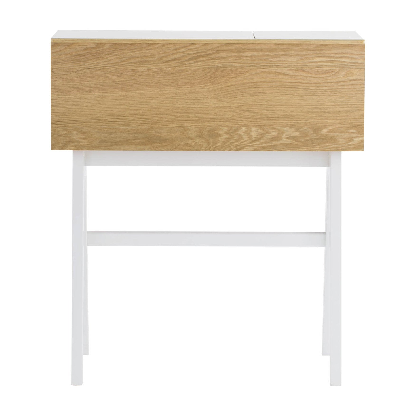 VALEN Study Desk 96cm - White & Oak