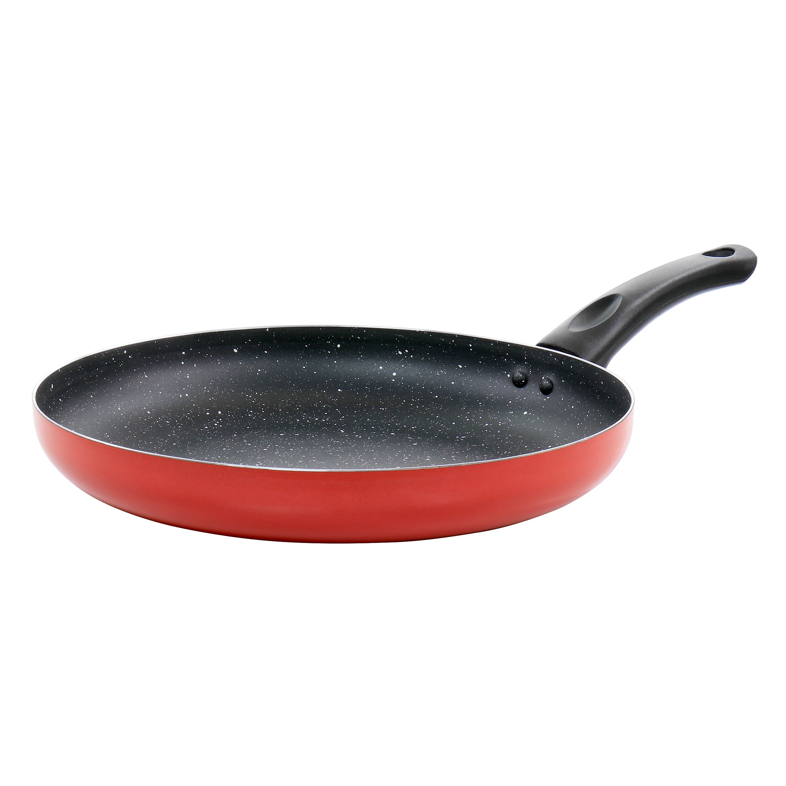 11.5 Inch Aluminum Nonstick Frying Pan in Red