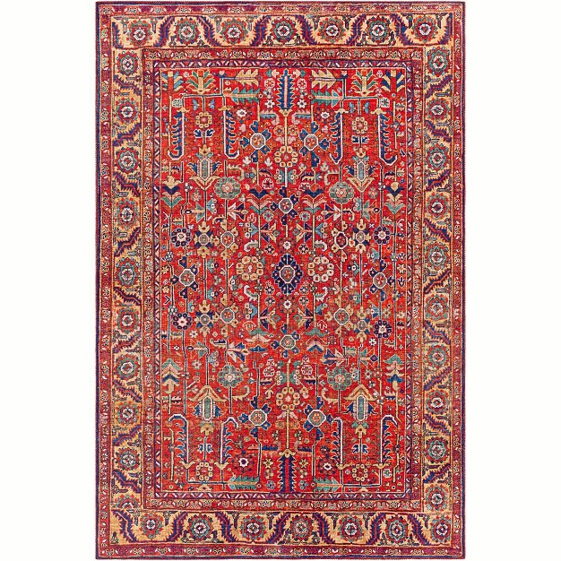 Mark amp Day Loveren Woven Indoor Area Rugs Bright Red