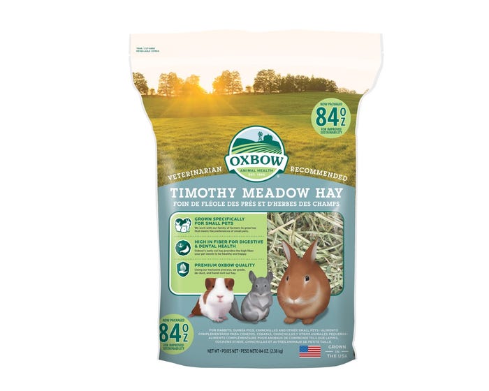 Oxbow Timothy Meadow Hay， 84 oz.