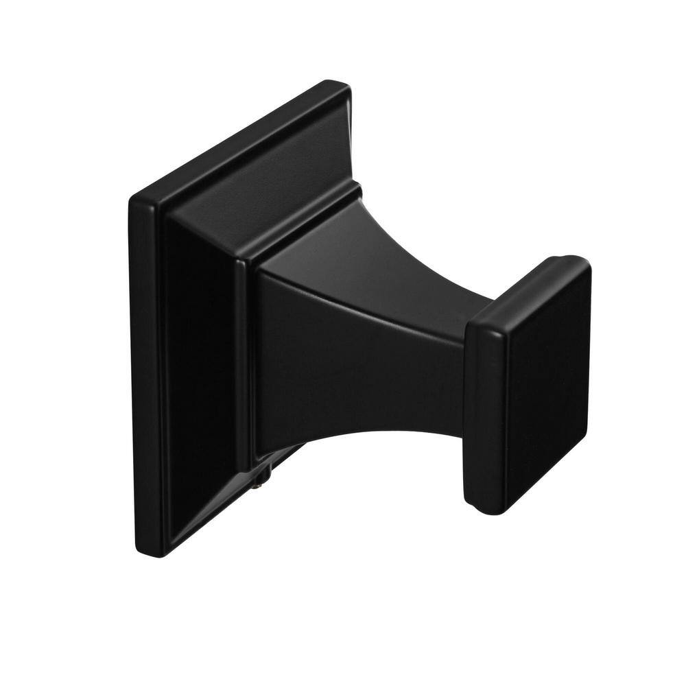 Glacier Bay Lorent Robe Hook in Matte Black BTH-003-110