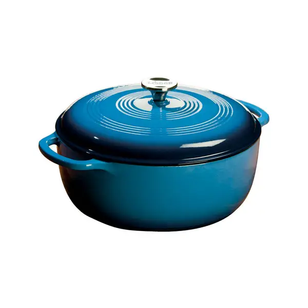 Lodge 7.5 Quart Enameled Cast Iron Dutch Oven