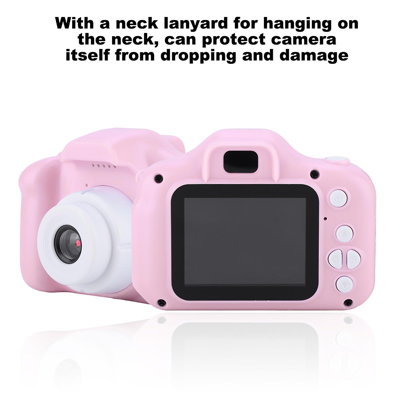 X2 Mini Portable 2.0 Inch Ips Color Screen Children's Digital Camera Hd 1080p Camera(pink)