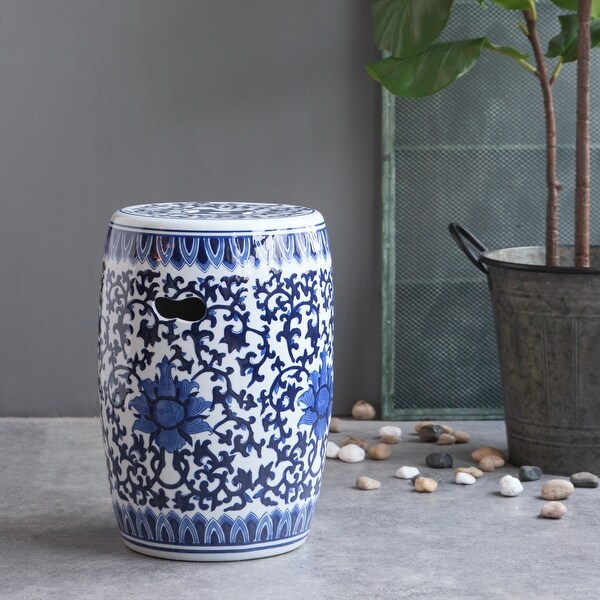 CUSchoice Ceramic Garden Stool