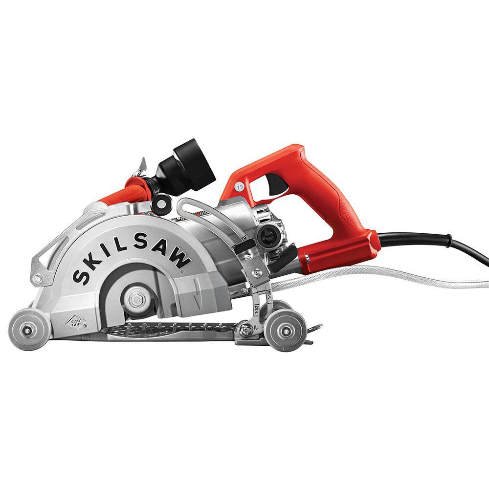 15 Amp Corded 7 in. Medusaw Aluminum Worm Drive Circular Saw for Concrete ;