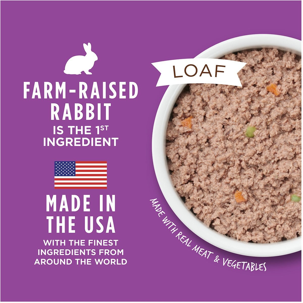 Instinct Original Grain-Free Real Rabbit Recipe Natural Wet Canned Dog Food