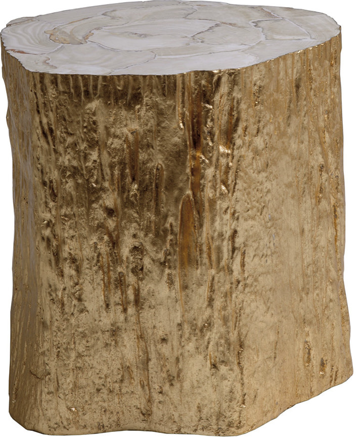 Trunk Segment Spot Table   Rustic   Side Tables And End Tables   by HedgeApple  Houzz