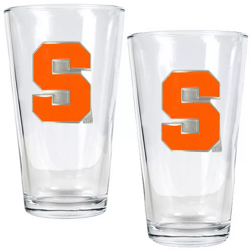 Syracuse Orange 2-pc. Pint Glass Set