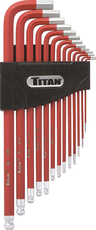 Titan Tools 12713 Titan Extra-Long Arm Ball Tip Hex Key Sets