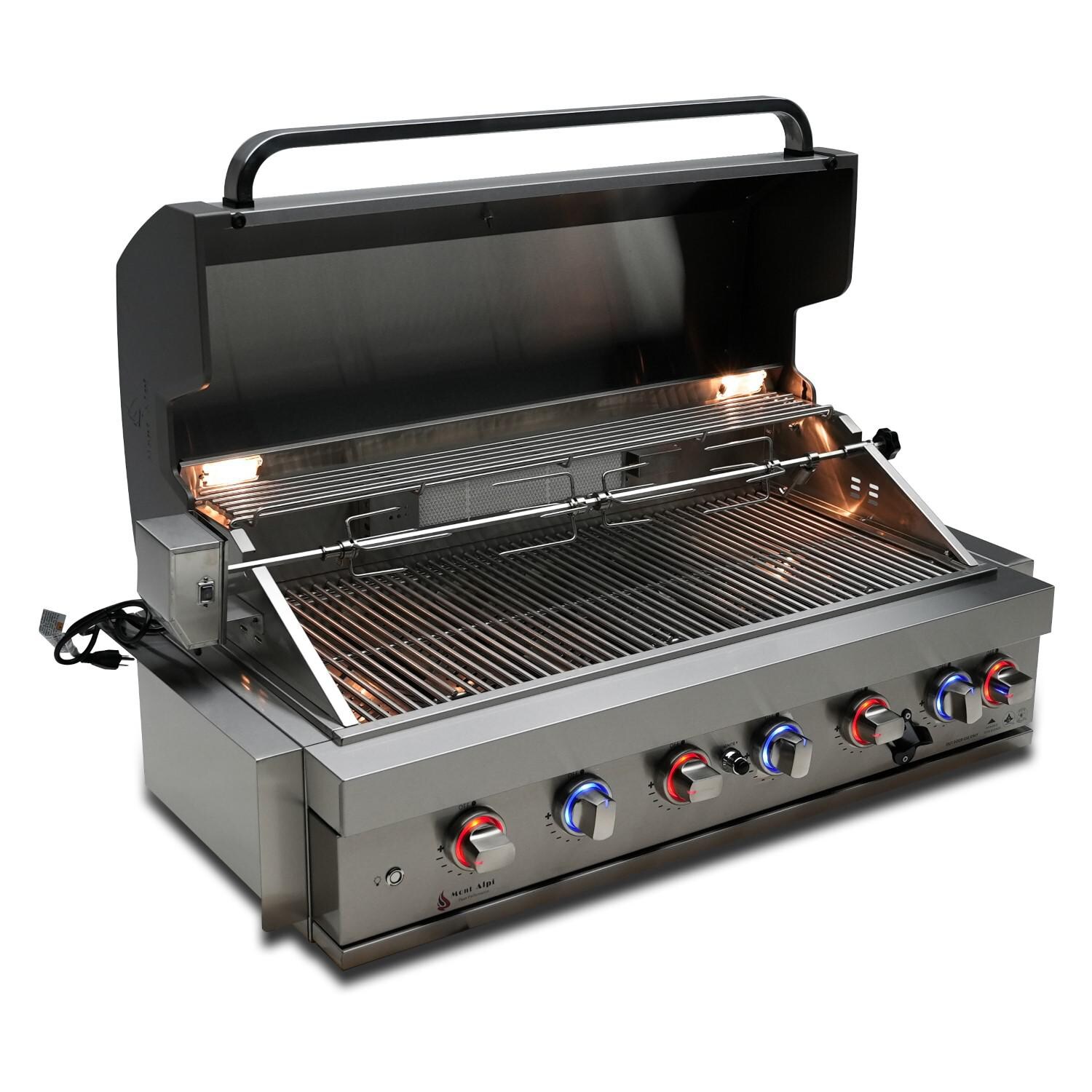 Mont Alpi 805 44-Inch Built-In Propane Gas Grill