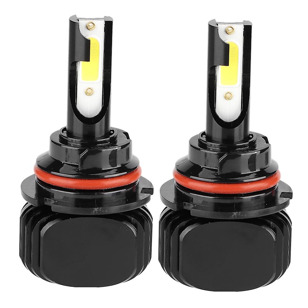 2pcs 6000k Super Bright Car Led Fanless Headlight Headlamp Fog Light Bulbs L5