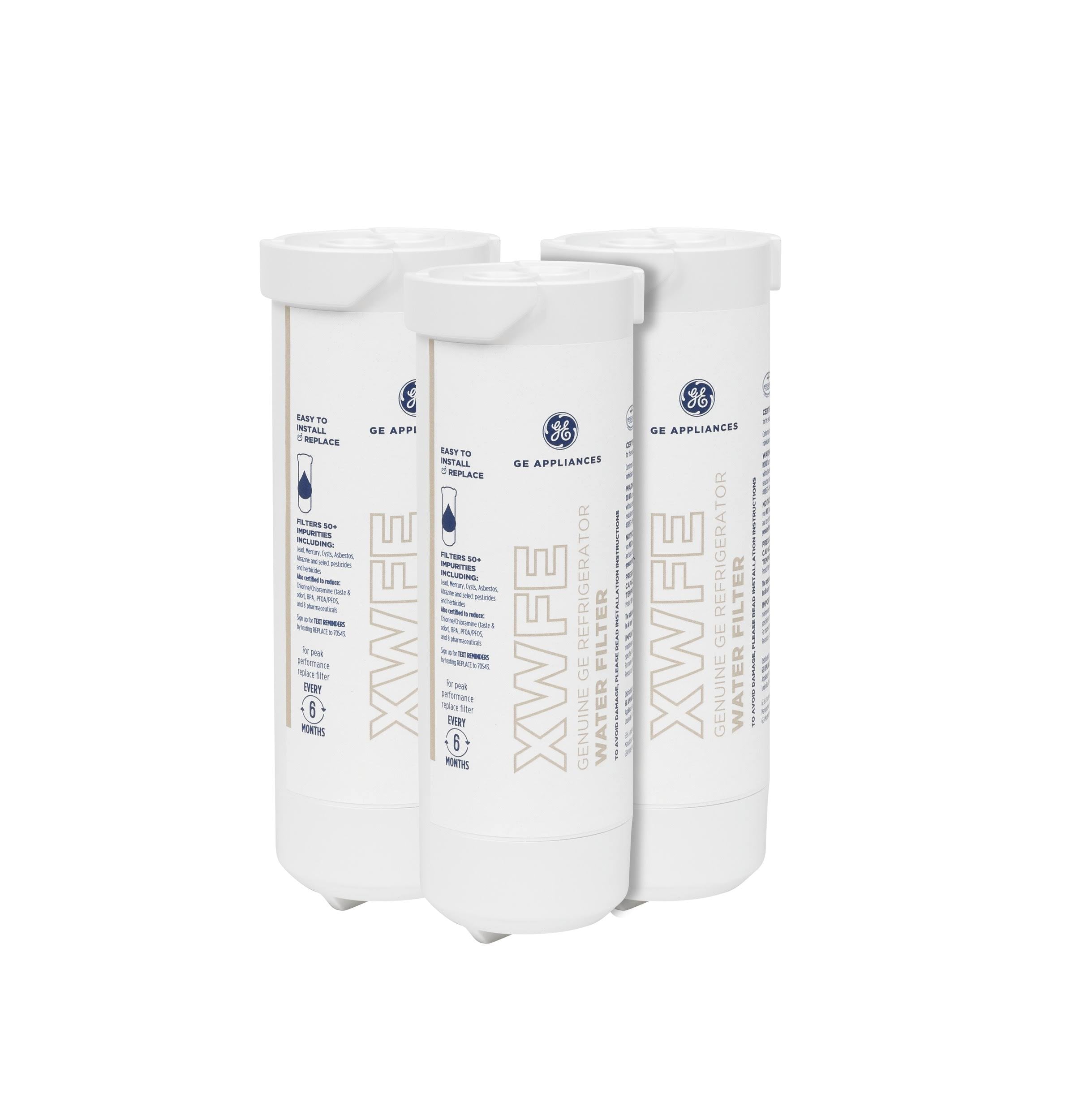 GE XWFE3PK XWFE Refrigerator Water Filter 3-Pack