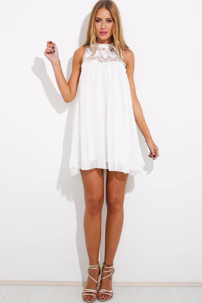 Little Miss Sunshine Dress White