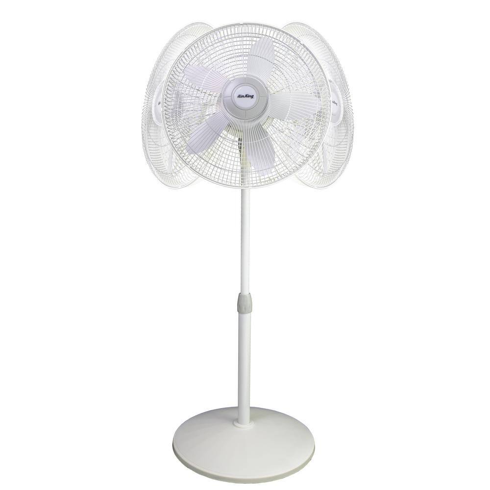 Air King 18 in. Commercial Grade Oscillating Pedestal Fan 9119