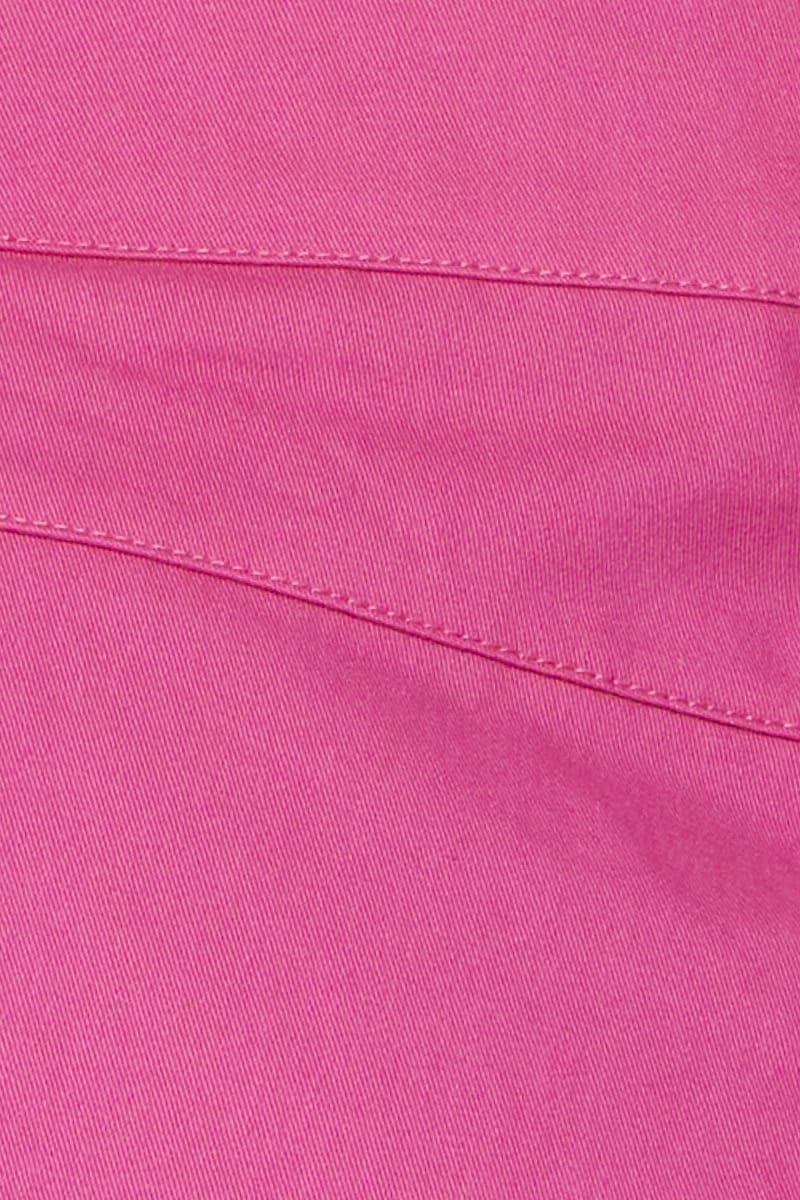 Pink Wide Leg Pants