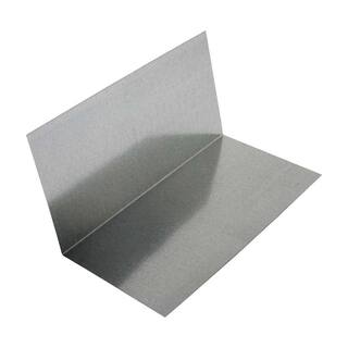 Gibraltar Building Products 4 in. x 8 in. Galvanized Steel Formed Flashing Shingle (100-Pack) APRO4X4X8-100