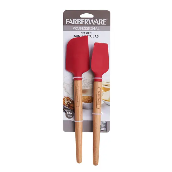 Farberware 2 Piece Pro Mini Wood Spatulas