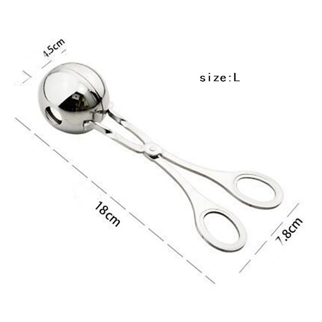 Meatball Maker Clip Spoon Stainless Steel Meatballs Mold Fried Fish DIY Meatballs Making Kitchen Cooking Accessories