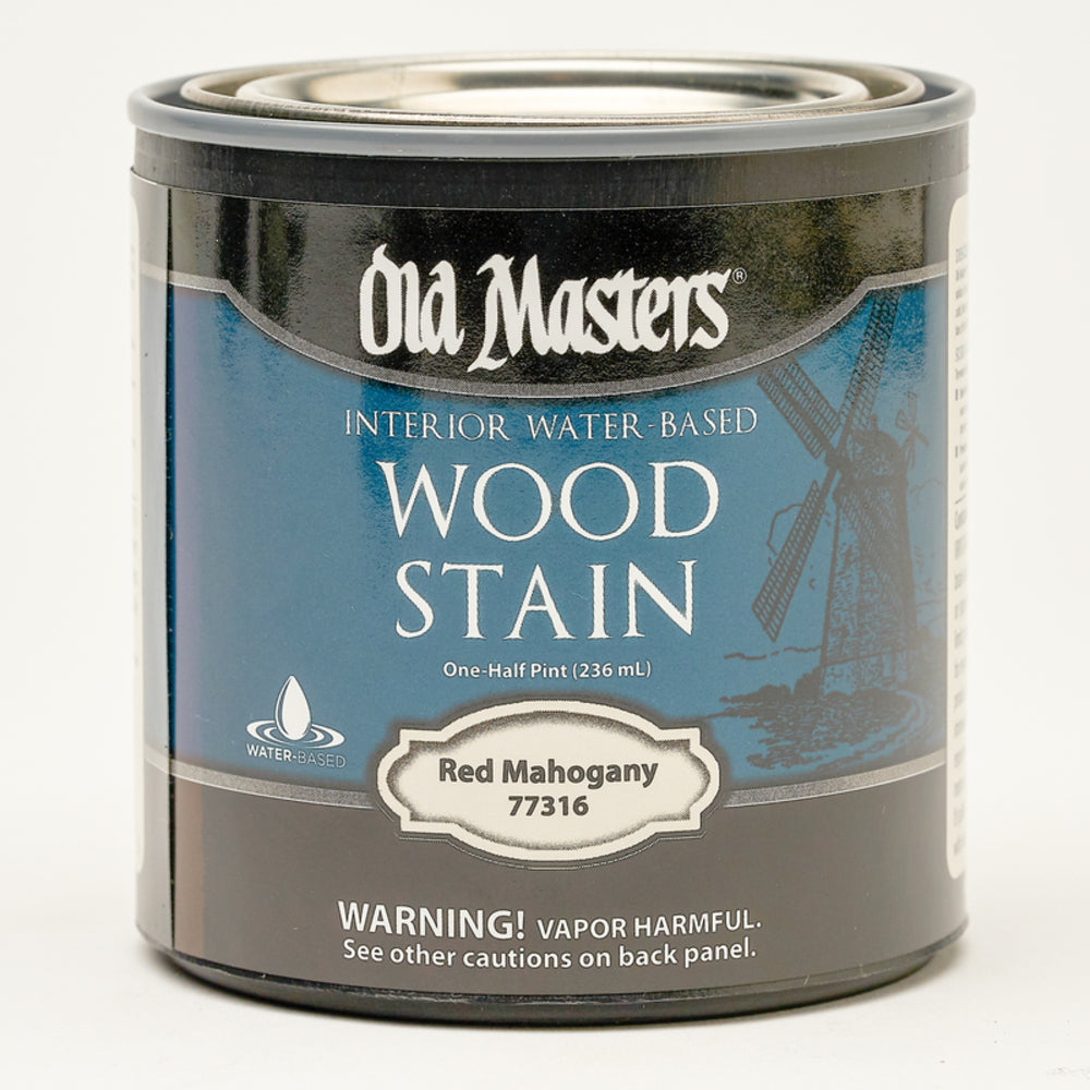 WOOD STAIN RED MAHG .5PT