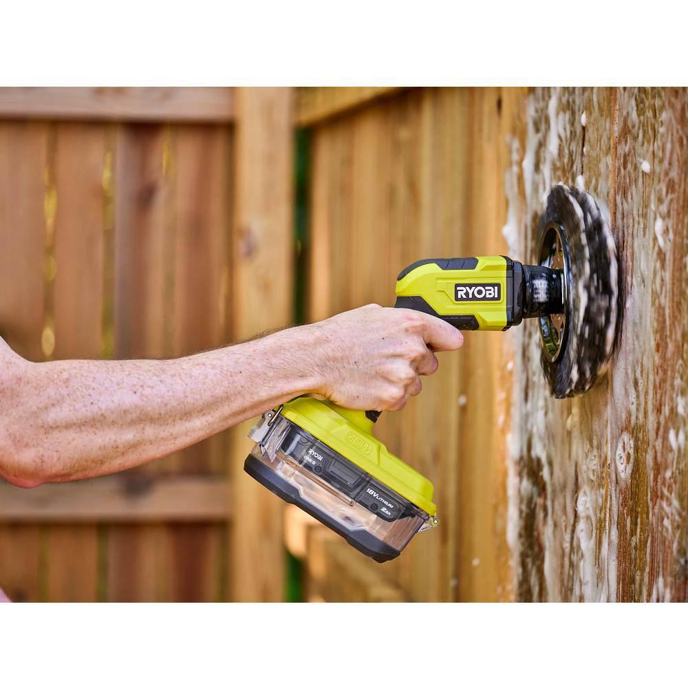 RYOBI 7 in. VORTEX Hard Bristle Brush A95HRB7