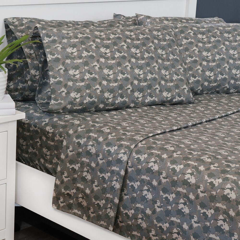 ECKO Unltd. Camo Microfiber Sheet Set