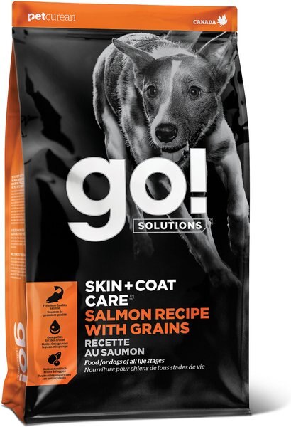 Go! Solutions Skin + Coat Care Salmon Recipe Dry Dog Food