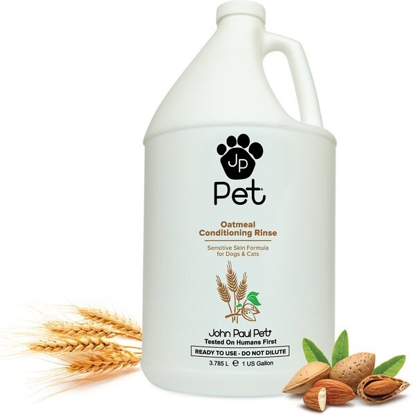 John Paul Pet Sensitive Skin Formula Oatmeal Dog and Cat Conditioning Rinse