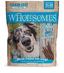 Wholesomes Cleos Fish Jerky Dog Treats