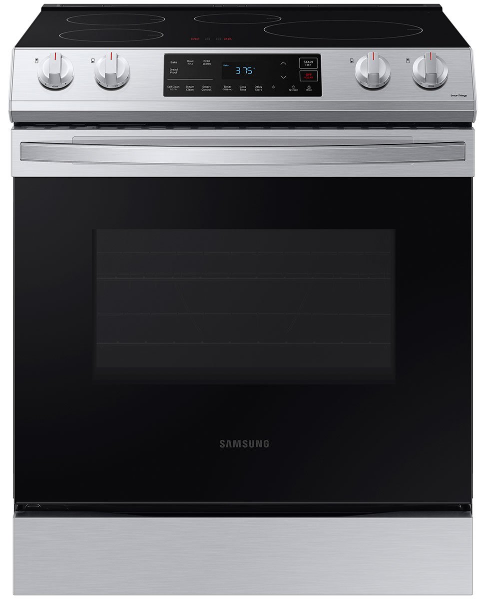  6.3 Cu. Ft. Fingerprint Resistant Stainless Steel Front Control Slide-In Induction Range