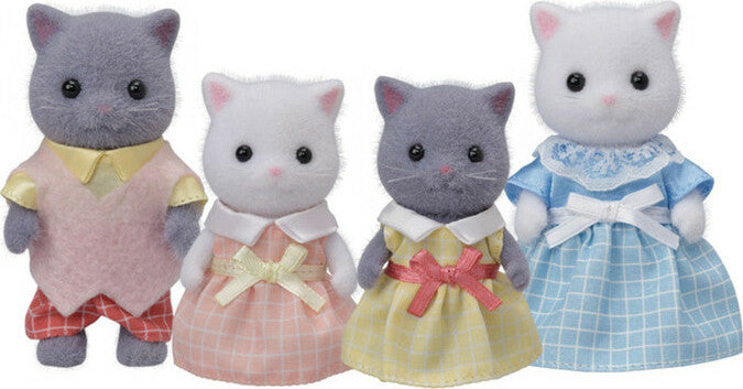 Calico Critters Persian Cat Family