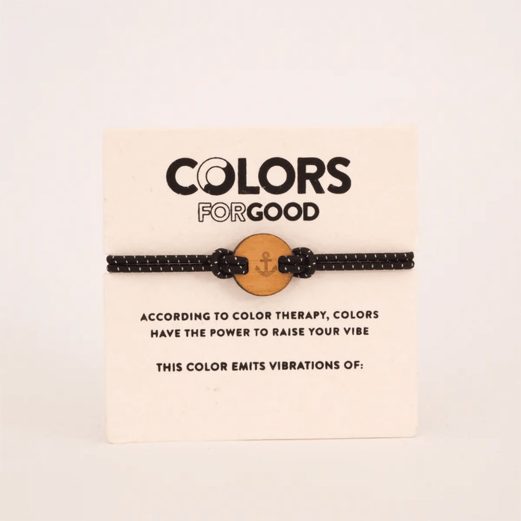 Colors For Good  Moods + Wood Charm Resilience Bracelet