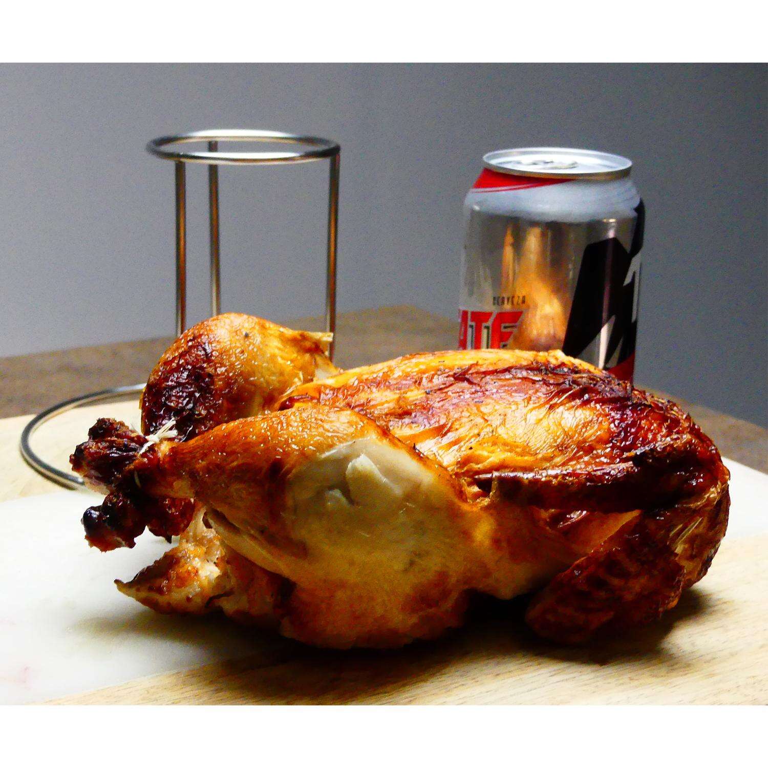 Bayou Classic Stainless Steel Beer Can Poultry Roaster 7 in. L X 7 in. W 1 pk