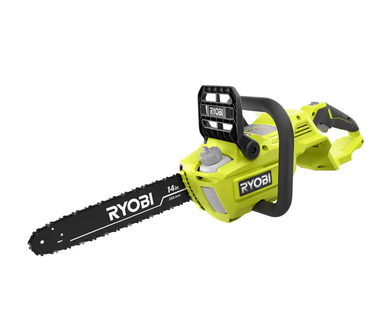 RYOBI RY40503BTL 40V Brushless 14 in. Cordless Battery Chainsaw (Tool Only)