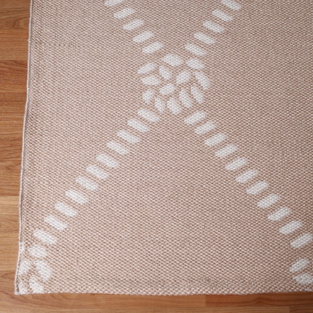 Modern Coastal Diamond Lattice Indoor Outdoor Area Rug By Blue Nile Mills