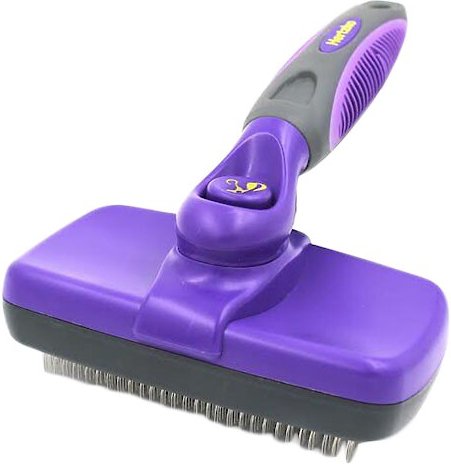 Hertzko Self-Cleaning Dog and Cat Slicker Brush