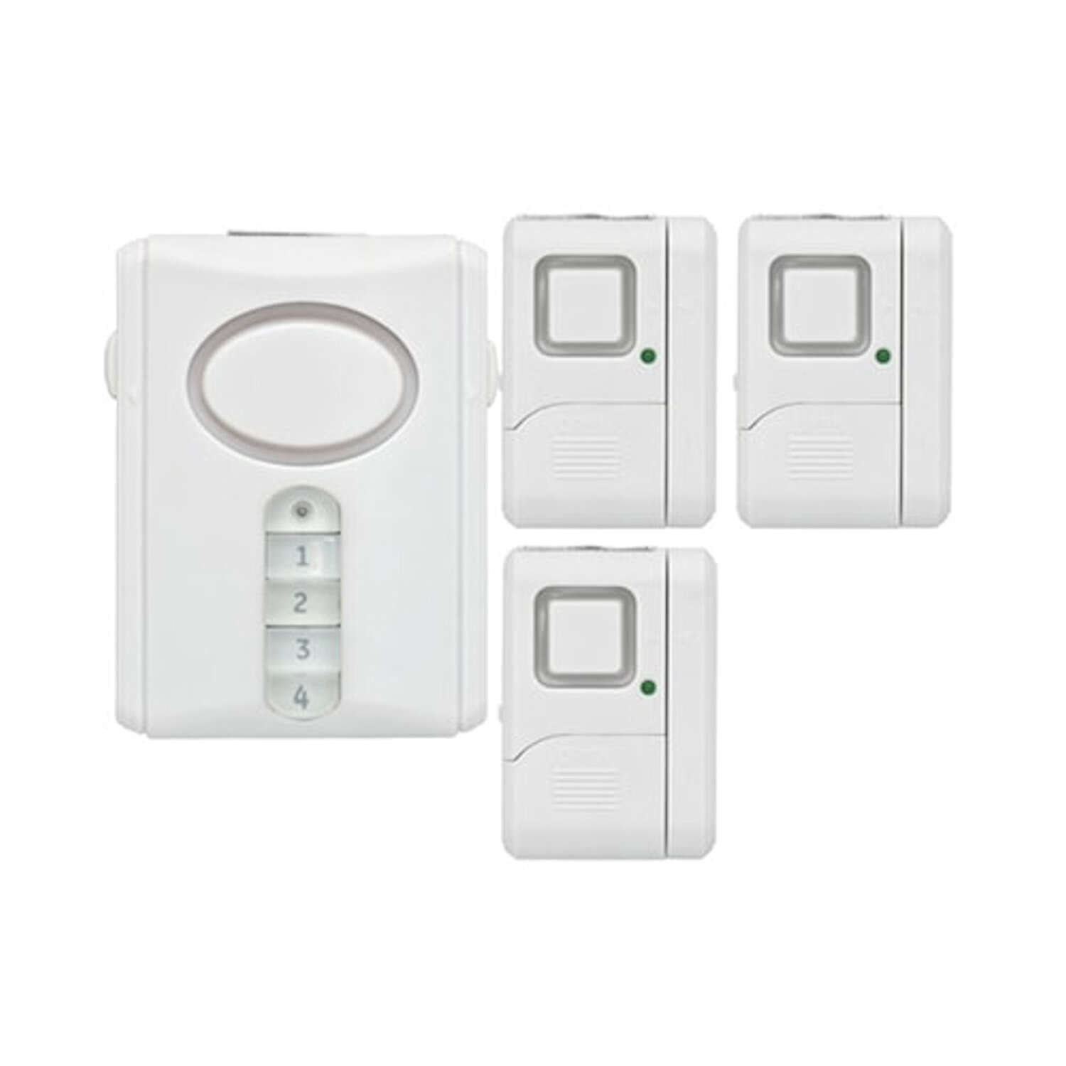 GE White Plastic Door and Window Alarm Kit