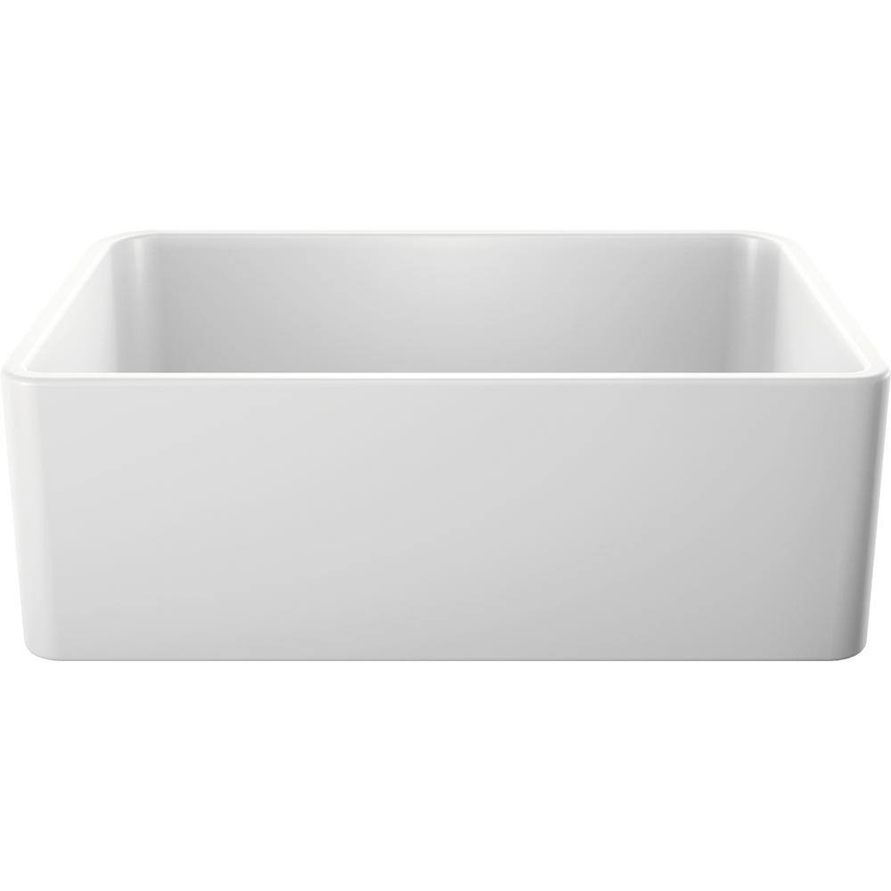 Blanco CERANA 30 in. Farmhouse Apron-Front Single Bowl White Fireclay Kitchen Sink 525010