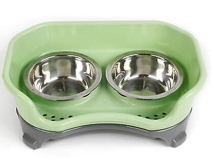 Pet food bowl with anti-leakage design